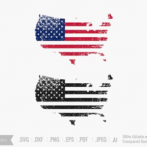 Flagge svg uns Flagge Karte Clipart USA Flagge amerikanische Flagge dxf USA Flagge Clipart US Flagge Cricut amerikanische Flagge Patriot svg Datei download eps Land
