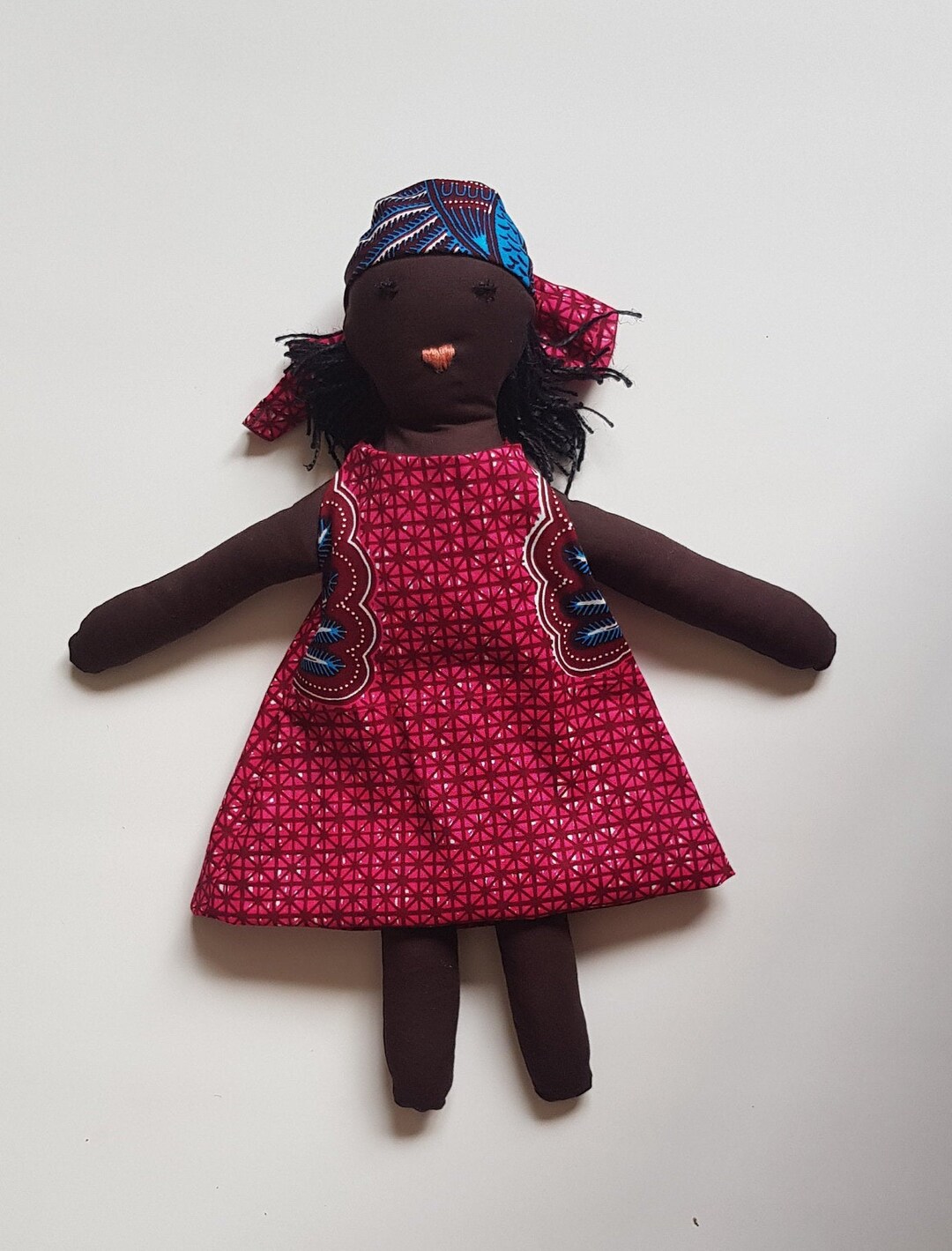 Hand Made Rag Doll - Etsy