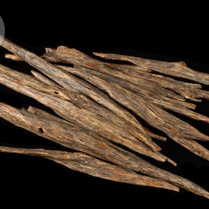Premium Deluxe Grade Aged Vintage Wild Green Heartwood Sticks from Hainan, China (highly aromatic at room temperature) - Limited Quantity