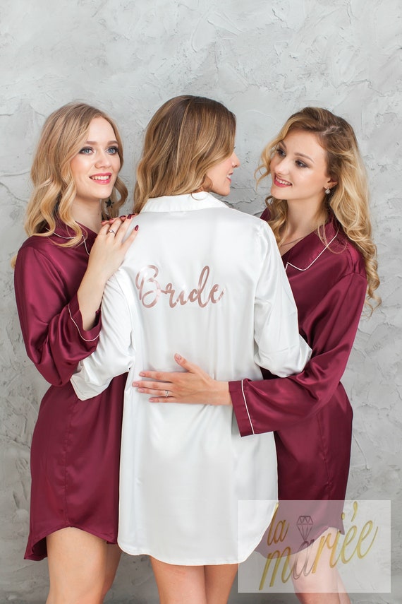 bridesmaid sleep shirts