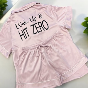 Sport Team Jammies, Zero Deduction, Wake Up & Hit Zero, Birthday Squad PJs, Cheerleader PJs, Personalized Cheer Jammies, Sleepover Party Pjs