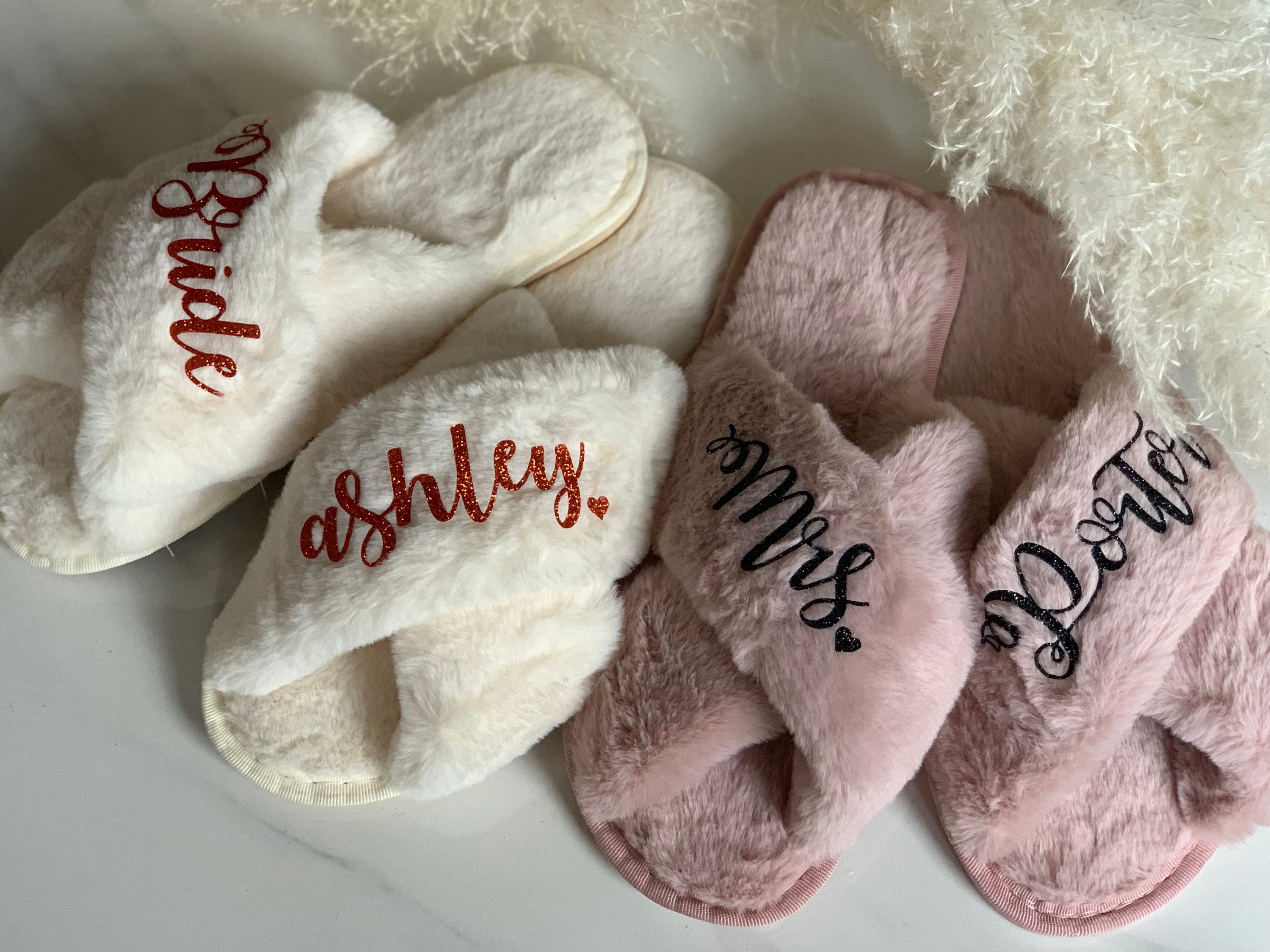 Buy Cozy Warm Slippers for Her Fur Slippers for Winter Christmas