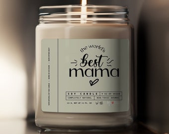 The World's Best Mama Soy Candle