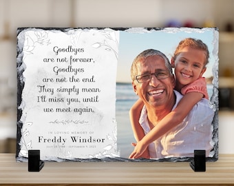 Personalized Memorial Gift, In Loving Memory Gift, Personalized memorial, Photo Memorial, In  Memory of Plaque, Keepsake