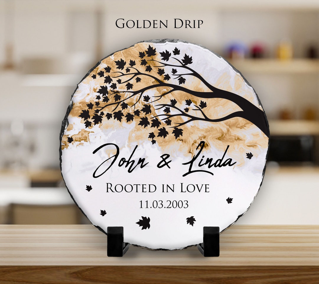 Personalized Anniversary Gift Personalized Garden Stone Personalized