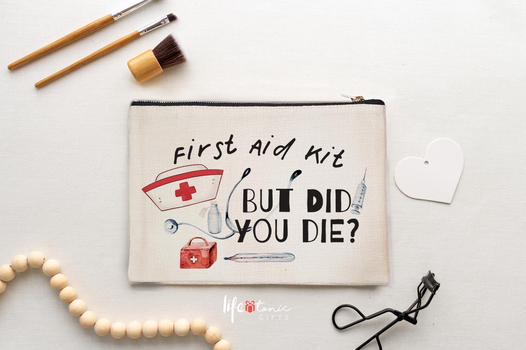 First Aid Kit Bag With Bandaid Box First Aid Travel Bag Etsy