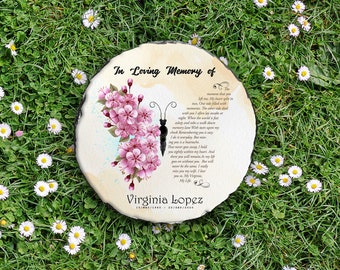 Memorial Gift | Memorial Stone | Memorial Garden Stone | Personalized Memorial Stone | Memorial Stone Personalized | Sympathy Gift