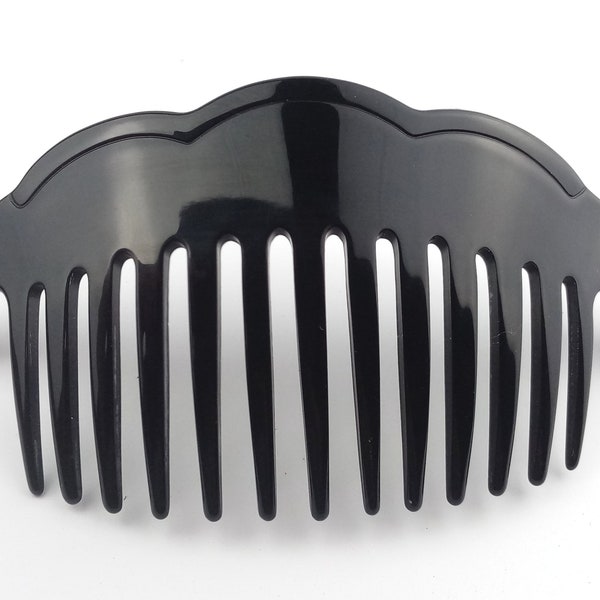 Large comb quality France thick hair bun high-end solidity acetate antique large hair comb hair bun