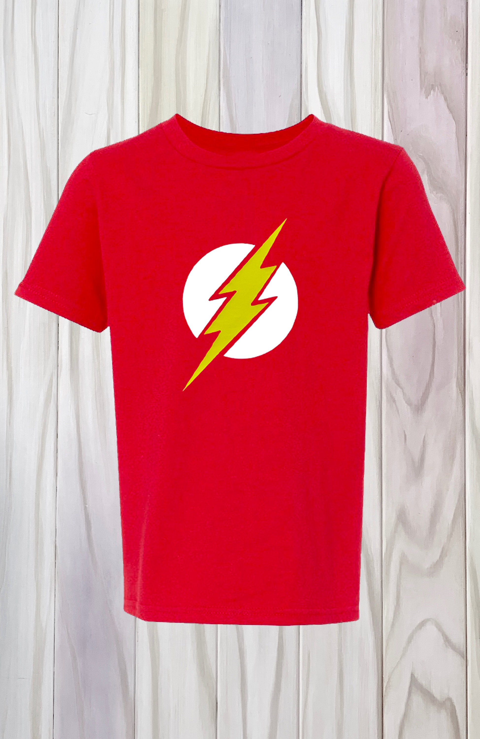 flash superhero t shirt