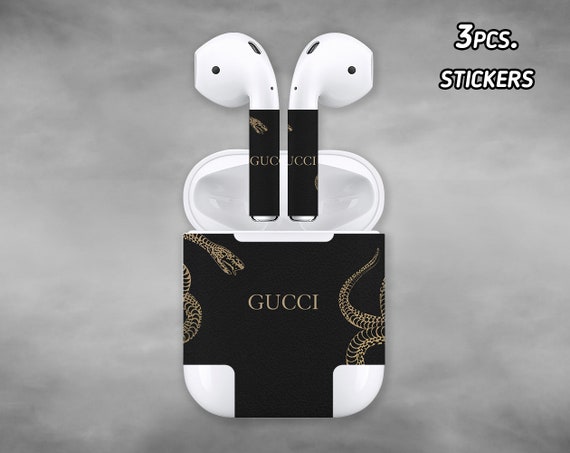 Inspired by Gucci AirPod Black Skin Gucci AirPod case Inspired by Gucci AirPod Black Skin Gucci AirPod case