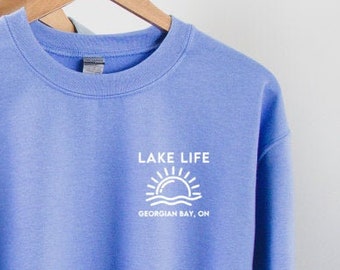 graphke Boating is Life Unisex Crew Neck Sweatshirt