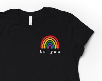 Be You, Pride Ally Love is Love Race Human Politics Freedom Religion Love, Human Rights Shirt, Super Soft & Comfy Unisex T-Shirt, Equality