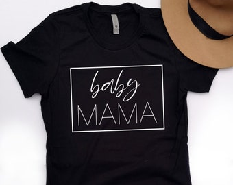 pregnancy announcement shirt, baby announcement tshirt, baby mama, new mom, pregnant ,pregnancy reveal