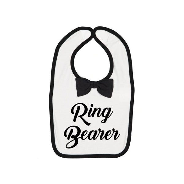 Ring Bearer Bib, Wedding Outfit for Ring Bearer, Cute ringbearer Proposal, Ring Bearer Gift Ideas