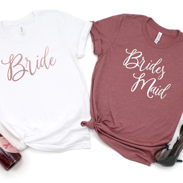 Bridesmaid Shirts, Bachelorette Shirts, Bridesmaid Proposal, Bachelorette Party Shirts, Bridal Party Shirt, Bridesmaid Gift, Wedding Shirts