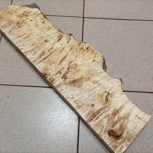Big Poplar burl wood Burl Block,Woodworking Lumber,guitar body (630x190x49mm) T-75