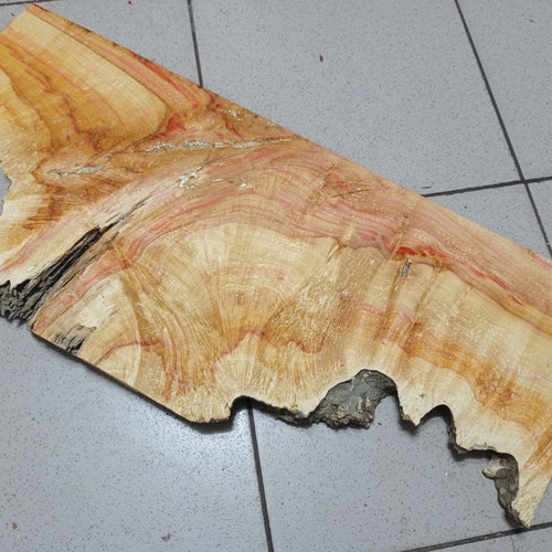 Big maple burl board slab wood Burl shops Block,Woodworking Lumber (670x290x31mm) K-14