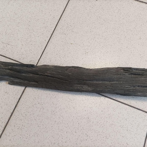 bog oak (420x60x40mm) slab (morta wood) black wood,woodworking