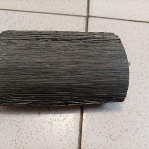 bog oak (125x110x45mm) slab (morta wood) black wood,woodworking,  N2