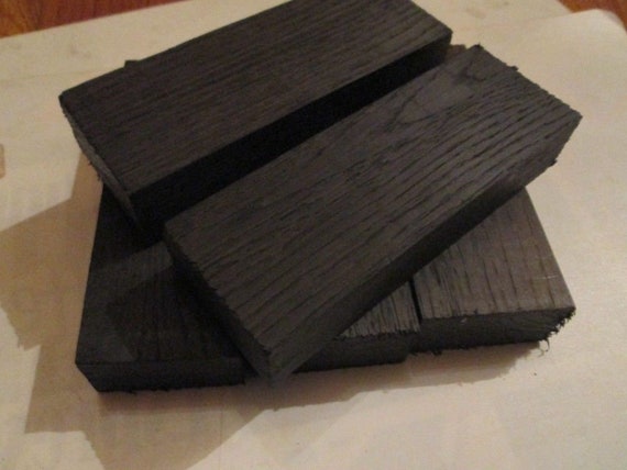 morta,wood from 1000-6000year 50mm x 29 mm x 135mm 20 pcs lot Black Bog oak