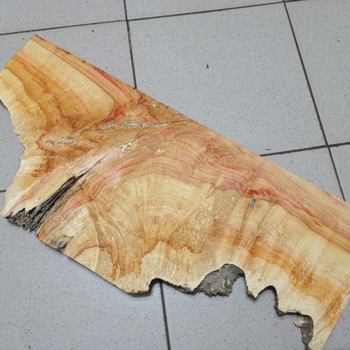 Big maple burl board slab wood Burl shops Block,Woodworking Lumber (670x290x31mm) K-14