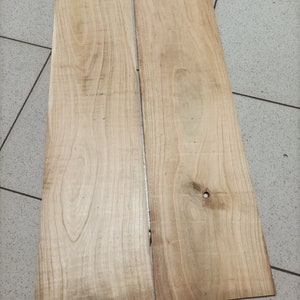 2pcs lot Natural cherry wood craft lumber board (670x180x6mm) woodworking lumber