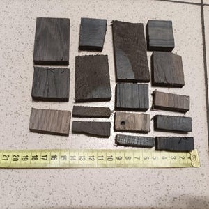 scraps for wood creations Jewellery wood Black Bog oak morta wood,black wood,woodworking lumber from 1000-6000year K9
