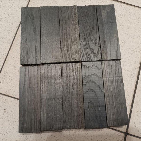 10pcs Black Bog oak (135mm x 30 mm x40mm) (morta,wood) from 1000-6000year
