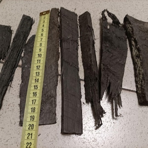 scraps for wood creations Jewellery wood Black Bog oak morta wood,black wood,woodworking lumber from 1000-6000year (T3)