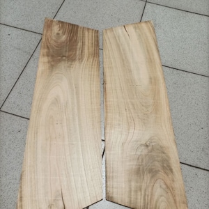 2pcs lot Natural cherry wood craft lumber board (680x200x6mm) woodworking lumber