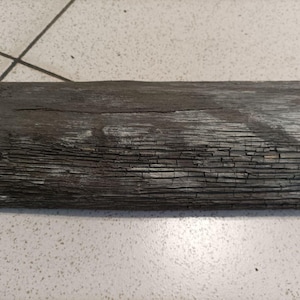 bog oak (240x110x50mm) slab (morta wood) black wood,woodworking,  N3