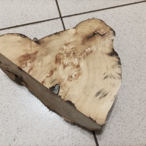 Big hornbeam burl (210x140x65mm) wood Burl Block,Woodworking Lumber, knife block, knife scale #6