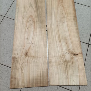 2pcs lot Natural cherry wood craft lumber board (690x220x6mm) woodworking lumber