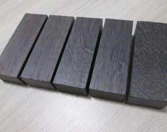 5pcs Chêne noir bog (150mm x 25mm x50mm) (morta, bois) de 1000-6000année