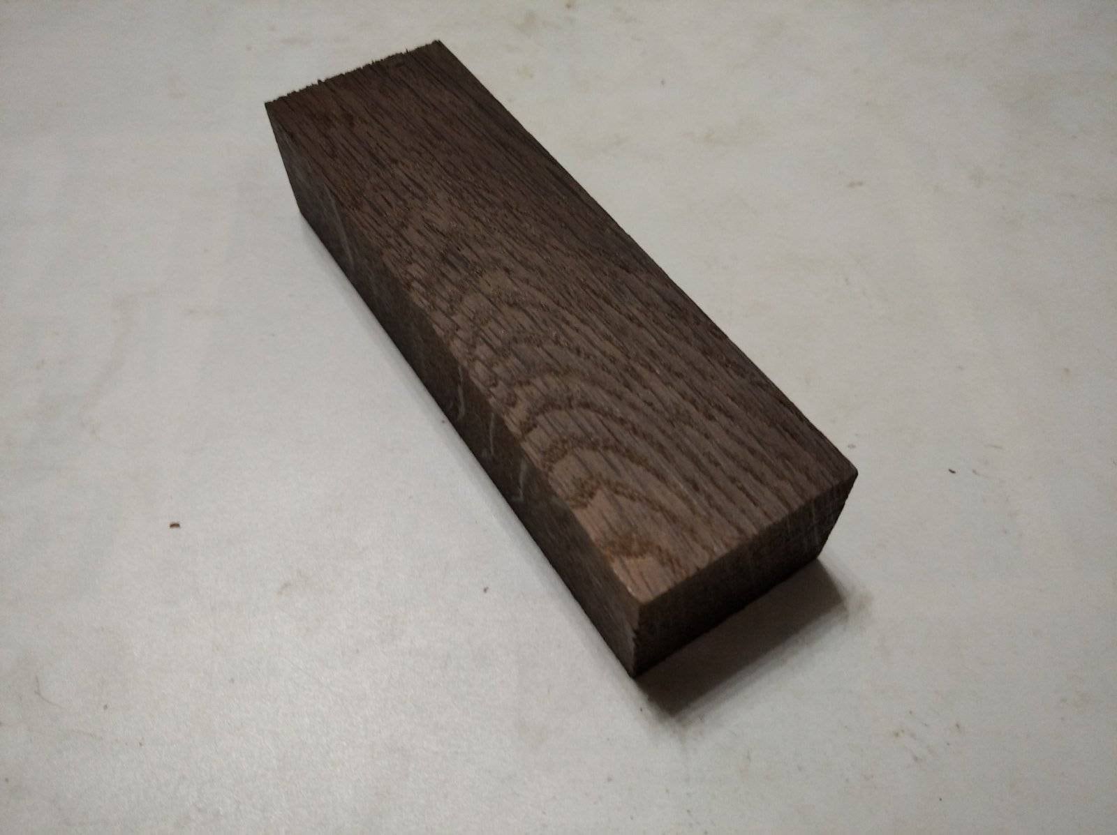 Planche En Chêne De Tourbière (bois De Morta) - Dimensions 26,77 X 1,85 X 1,18 Pouces - Bois Noir Unique