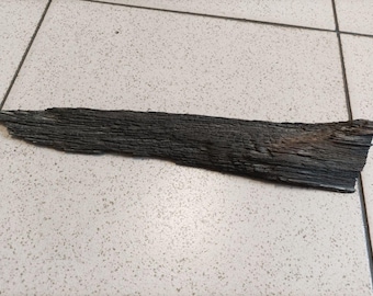 bog oak (320x50x20mm) slab (morta wood) black wood,woodworking