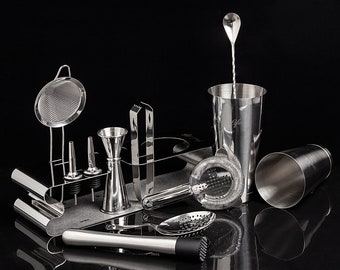 Patented Stand Design | | World's Best Luxurious Cocktail Set with Stand that Truly Stands Out!