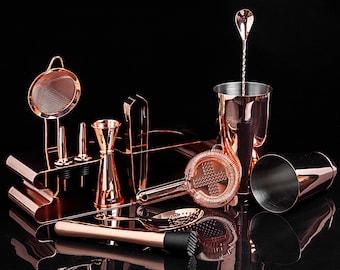 Patented Stand Design | | World's Best & Most Luxurious Cocktail Set with Stand that Truly Stands Out!