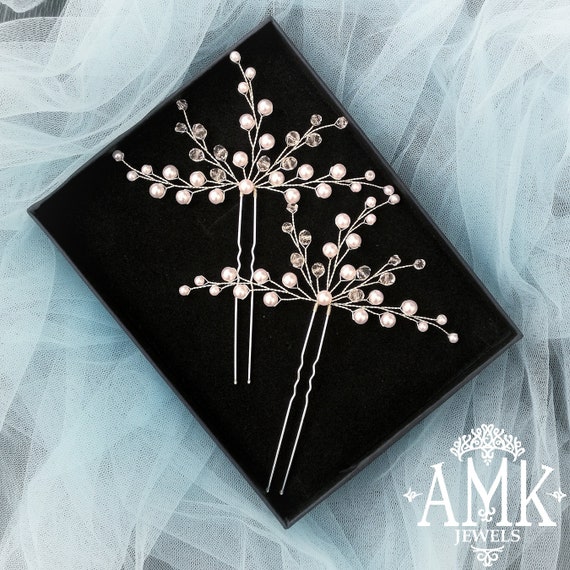 Wedding Hair Accessory Wedding Hair Pins Bridal Hair Etsy