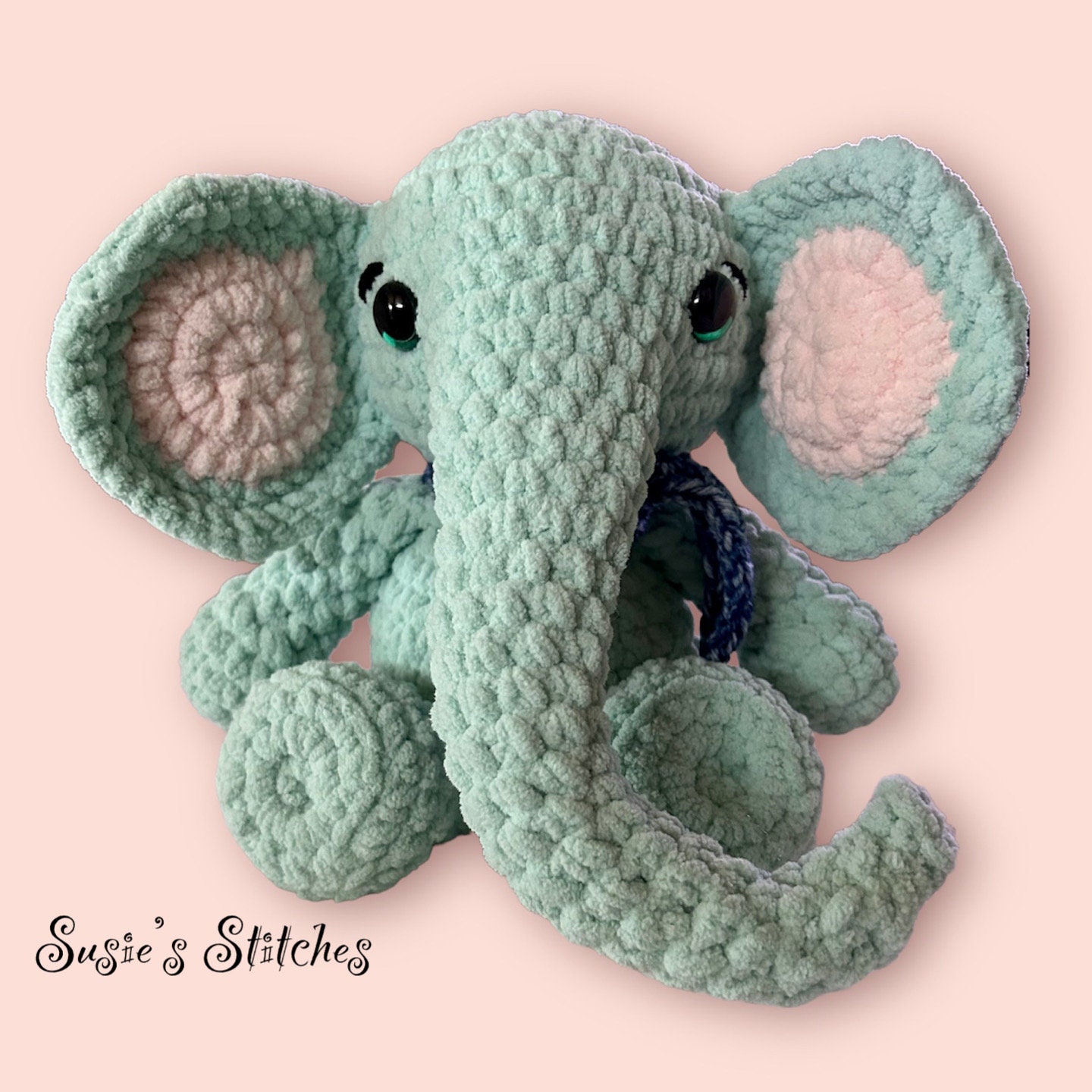 Elouise Elephant Crochet Pattern, PDF Download - Etsy