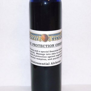 Psychic Protection Ormus Oil - 2 oz, Monatomic Gold Body Oil, Energy Shield