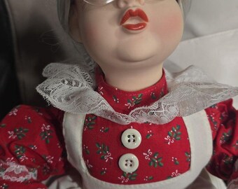 Telco Motionette Kissing Santa Claus Animated  Figurine