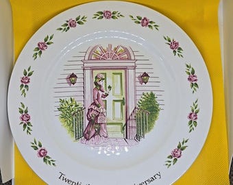 Twentieth Avon Anniversary  Collector Plate The First Avon Lady