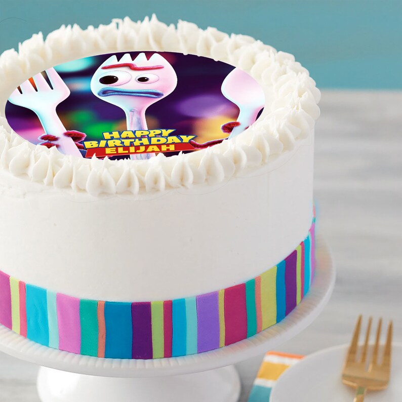 Custom Toy story edible birthday cake Topper image picture sugar paper cupcakes