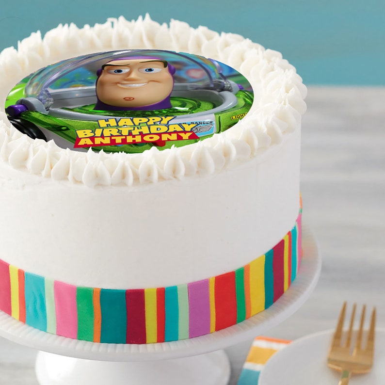buzz lightyear edible cake image