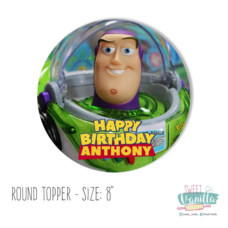 buzz lightyear edible cake image