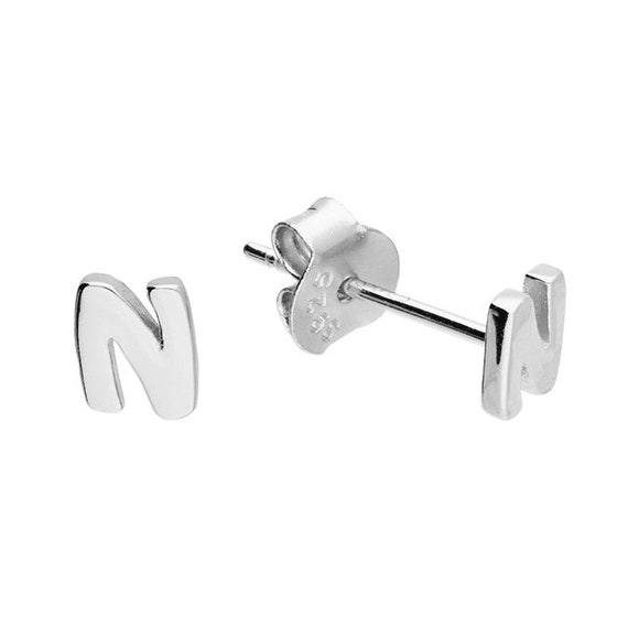 Alphabet studs cheap