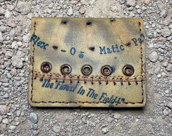 Cartera de cuero para guantes de béisbol de Gene Tenace