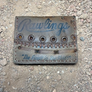 Cartera de cuero para guantes de béisbol de Dale Murphy