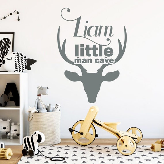 Jantamirror Com Stickers Home Décor Boys Name Wall Decal Rustic Nursery Decor Hunting Themed Horns Deer Vinyl Ma229 - Hunting Wall Decals For Nursery Jantamirror Com Stickers Home Décor Boys Name Wall Decal Rustic Nursery Decor Hunting Themed Horns Deer Vinyl Ma229 - Hunting Wall Decals For Nursery